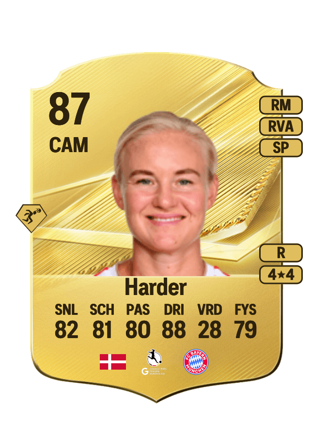 Pernille Harder card