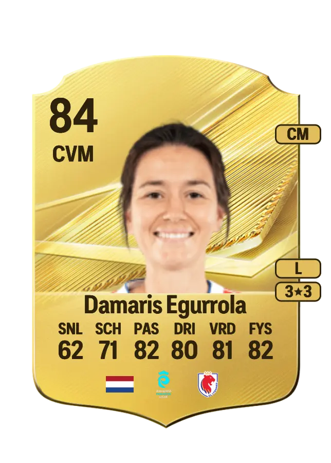 Damaris Egurrola card
