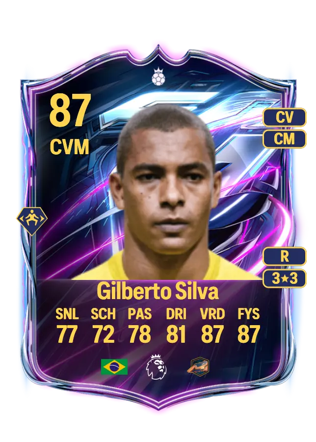 Gilberto Silva card
