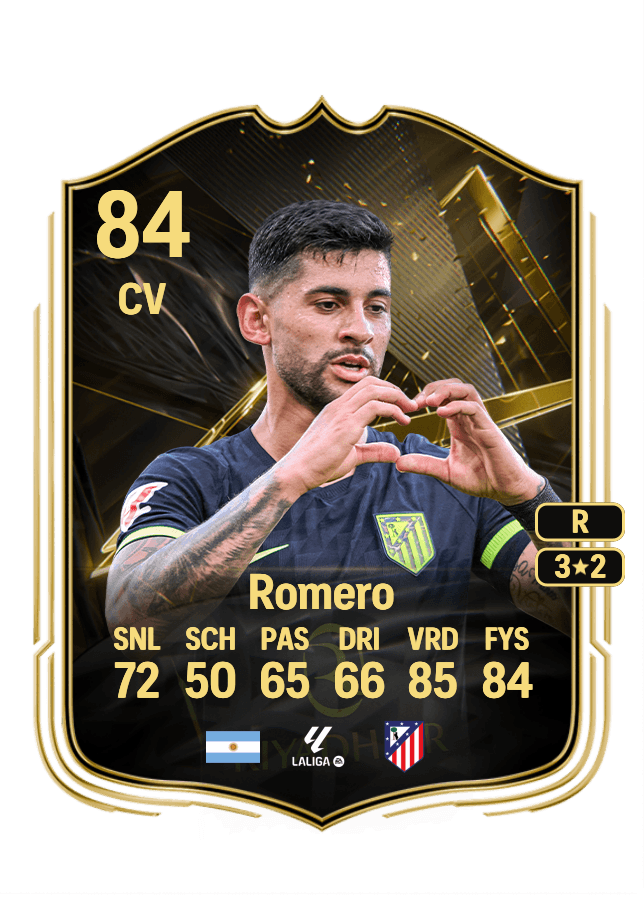 Cristian Romero card