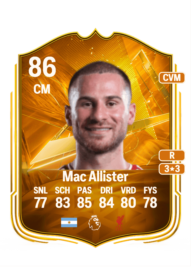 Alexis Mac Allister card