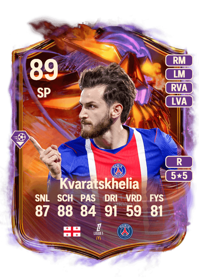 Khvicha Kvaratskhelia card