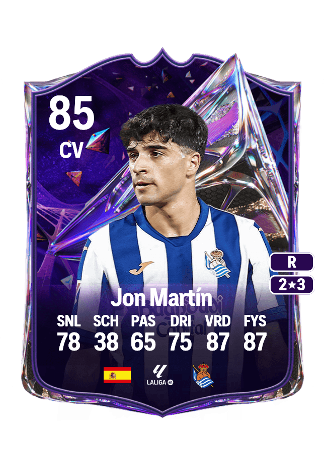 Jon Martín card