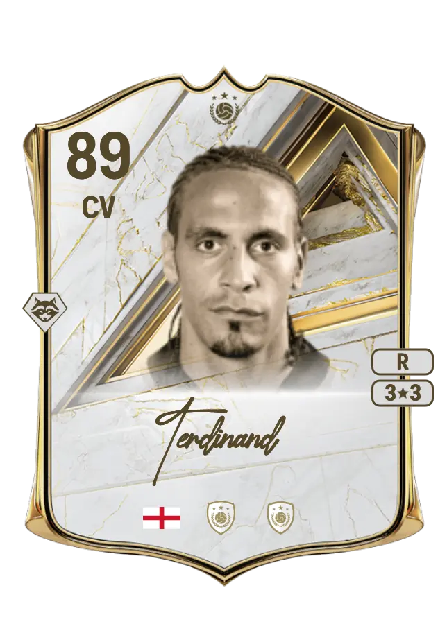 Rio Ferdinand card