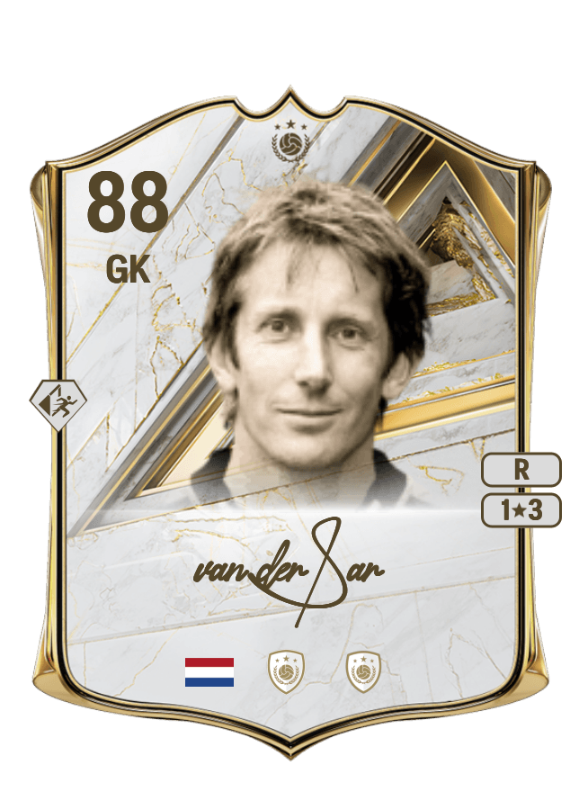 Edwin van der Sar card