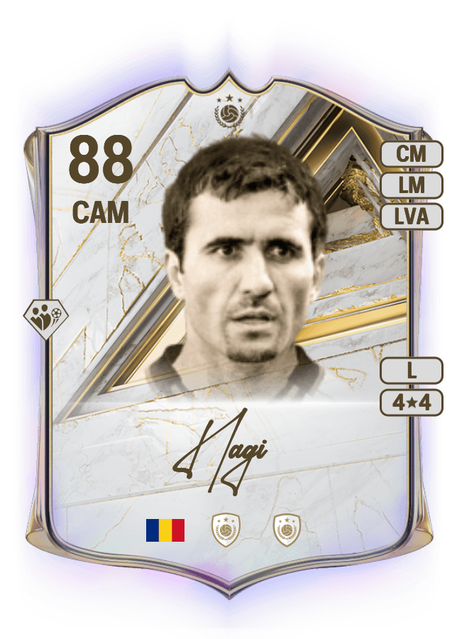 Gheorghe Hagi card