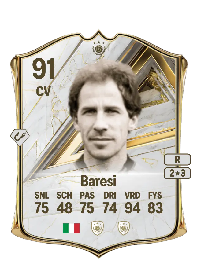 Franco Baresi card