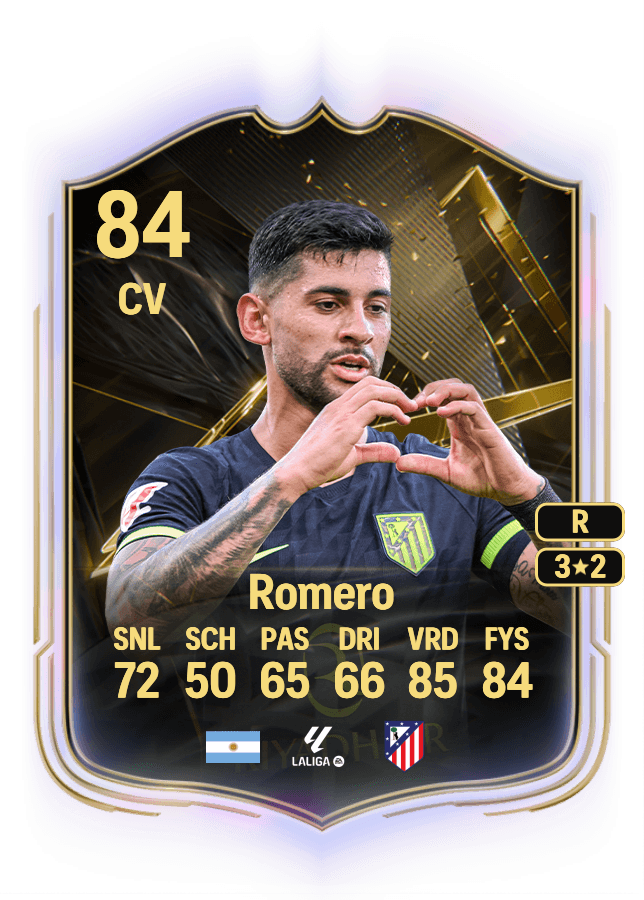 Cristian Romero card
