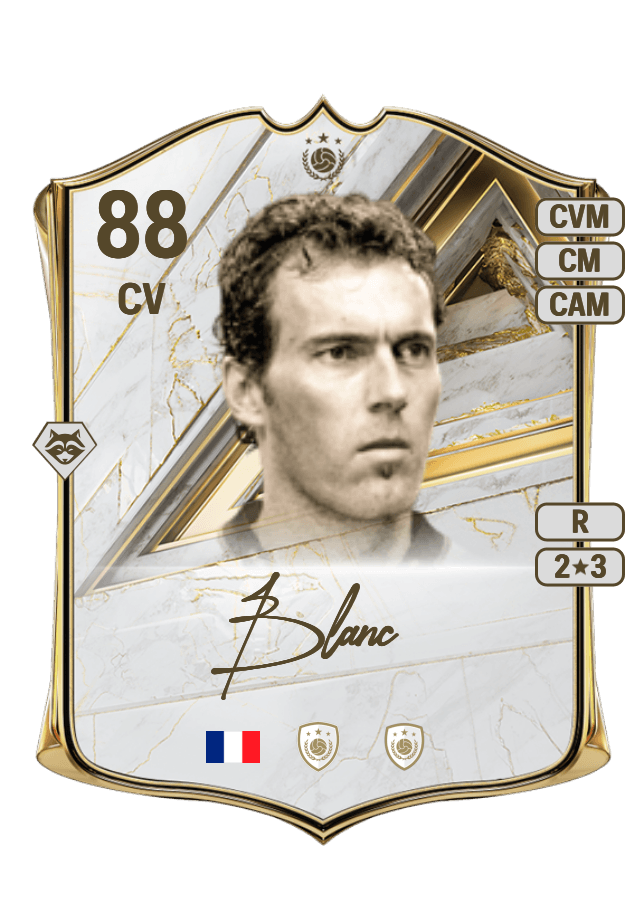 Laurent Blanc card