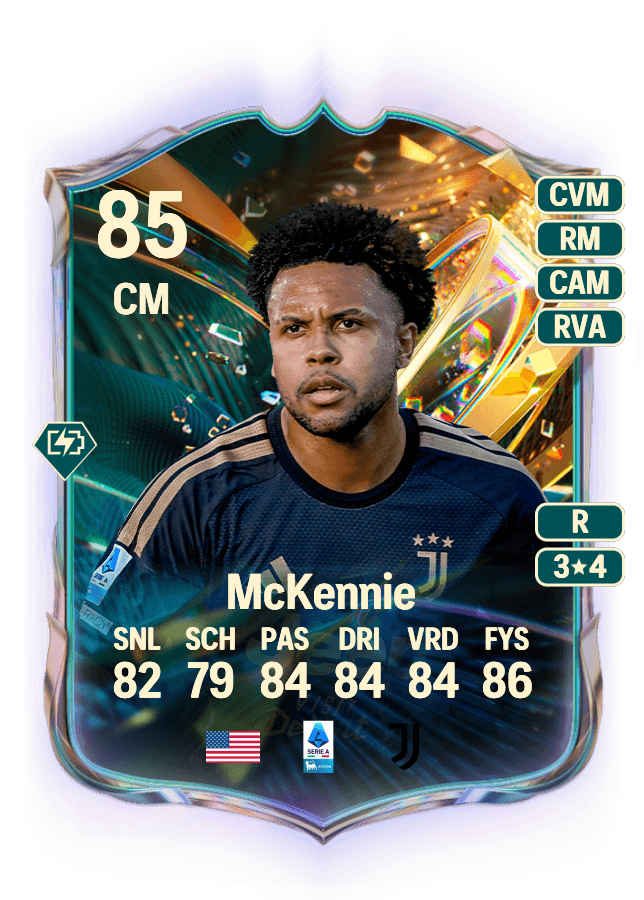Weston McKennie card