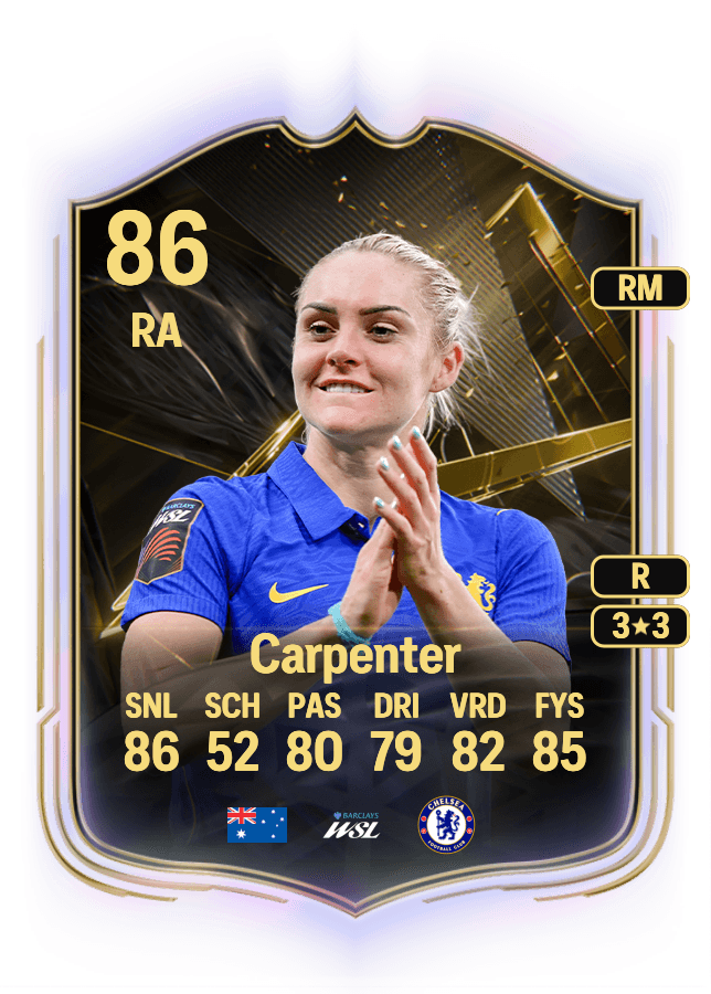Ellie Carpenter card