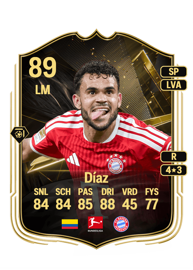 Luis Díaz card