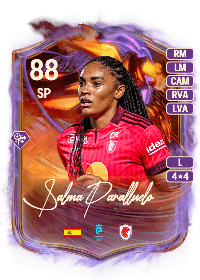 Salma Paralluelo card