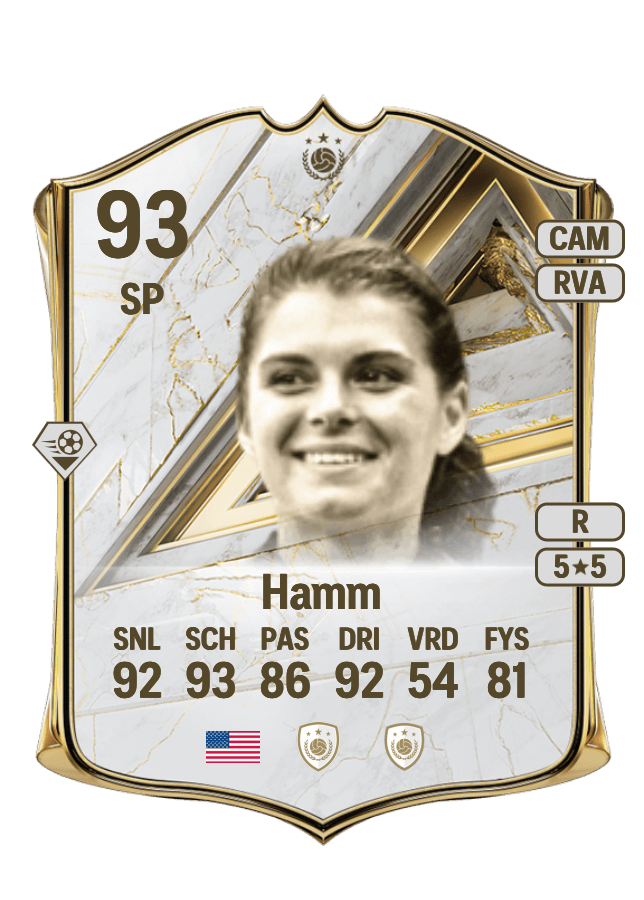 Mia Hamm card