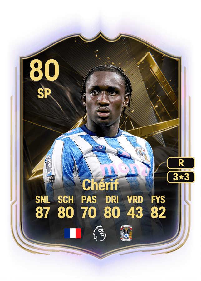 Sidiki Chérif card