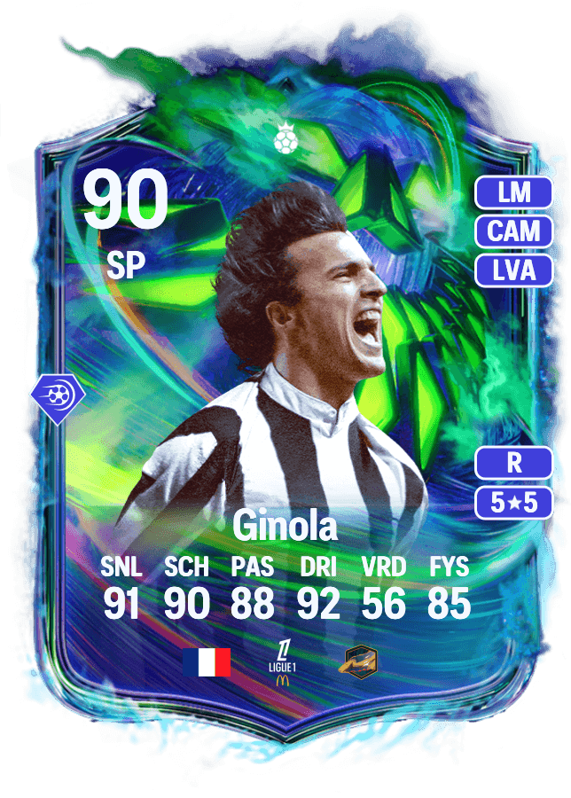 David Ginola card