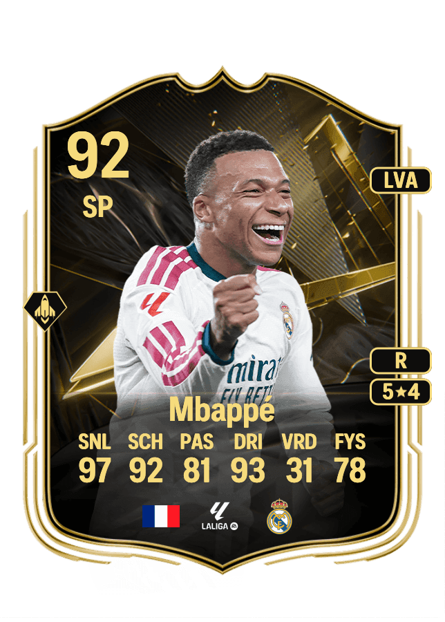 Kylian Mbappé card
