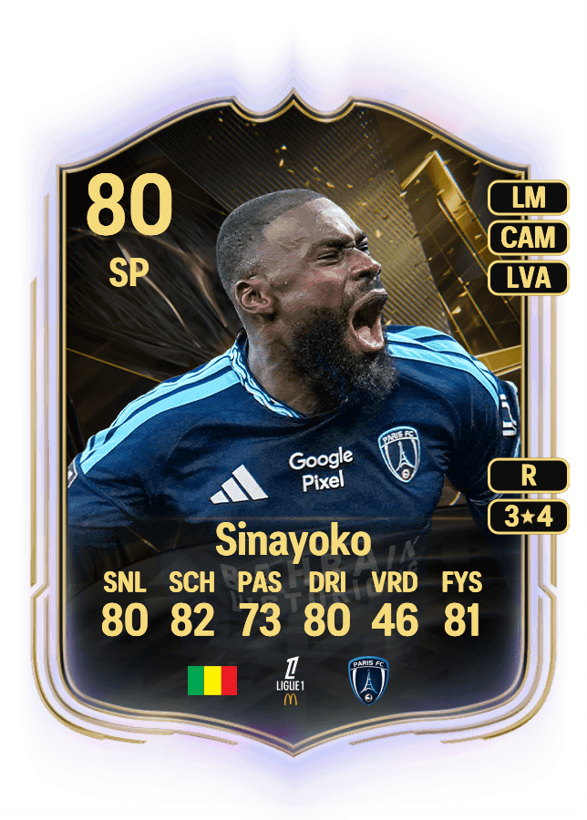 Lassine Sinayoko card