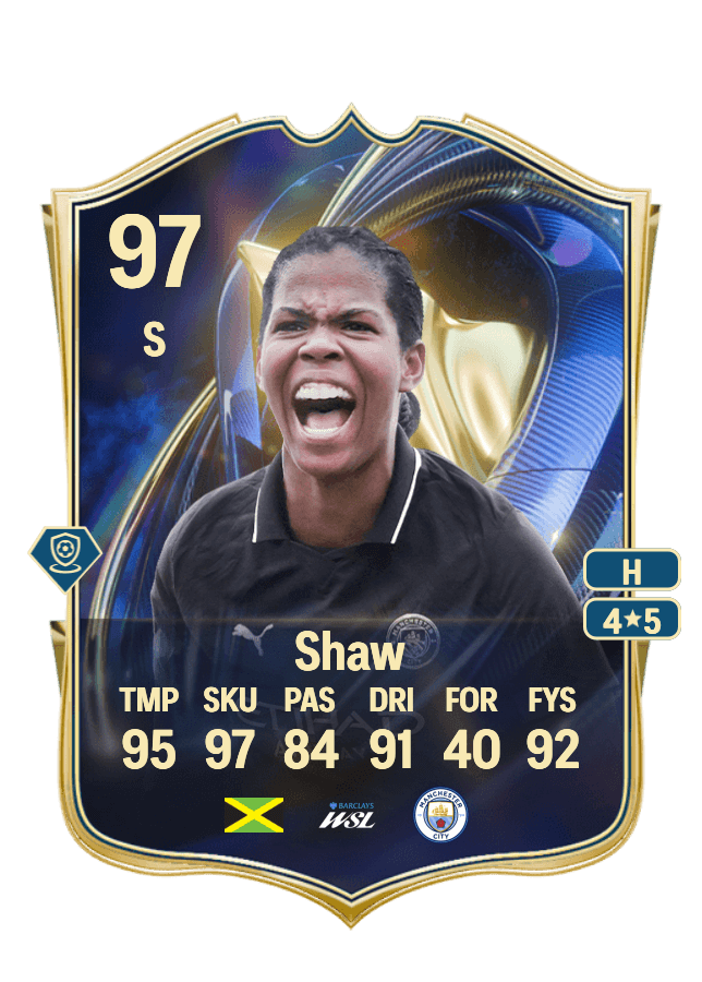 Khadija Shaw card