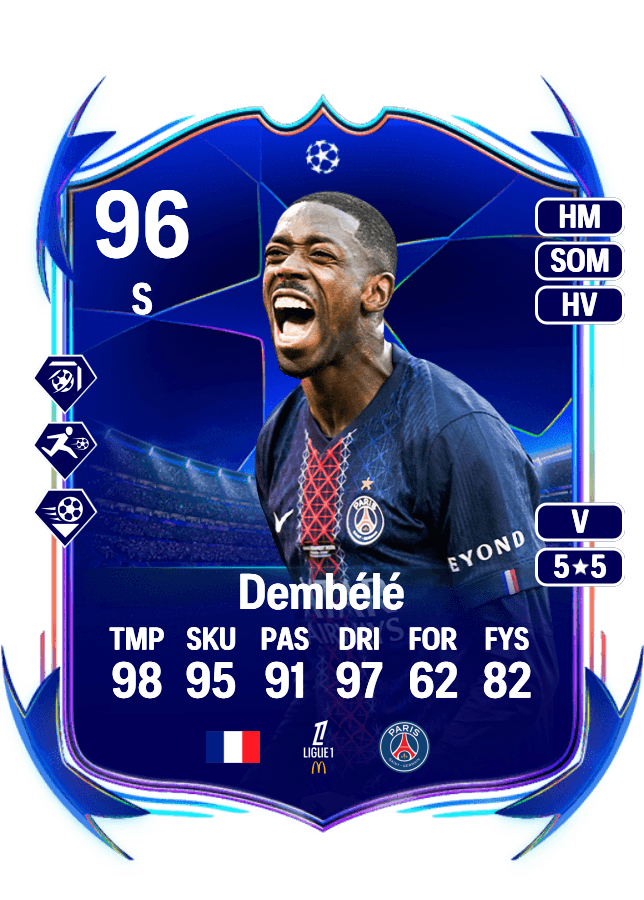 Ousmane Dembélé card
