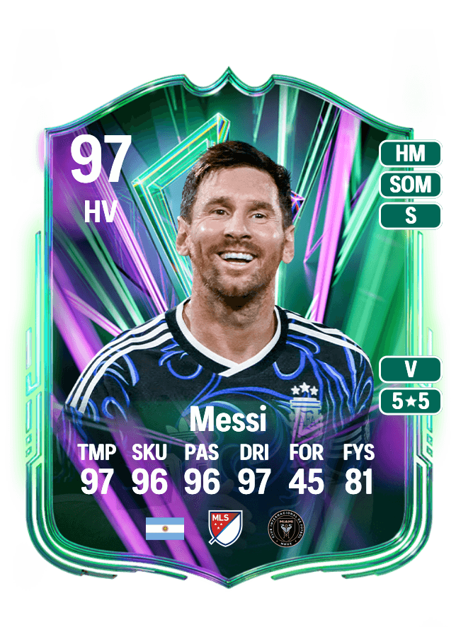 Lionel Messi card