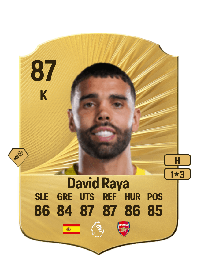 David Raya card