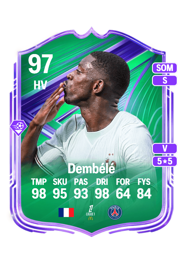 Ousmane Dembélé card