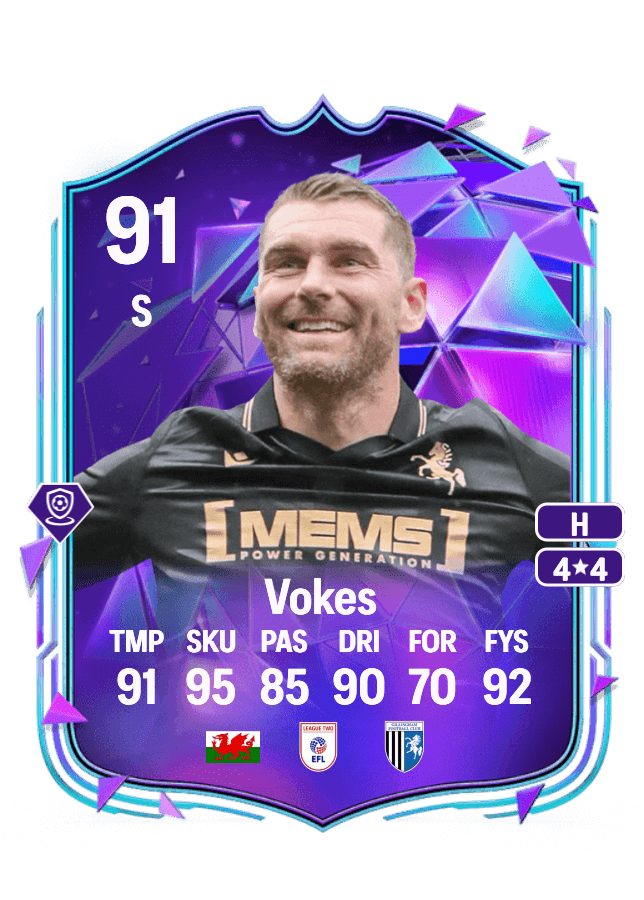 Sam Vokes card