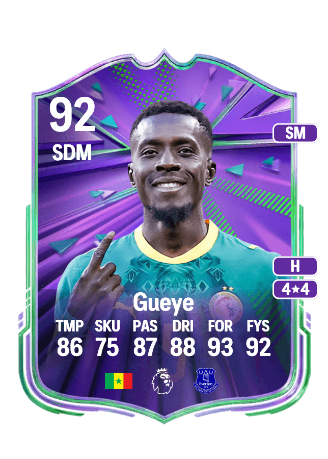 Idrissa Gueye card