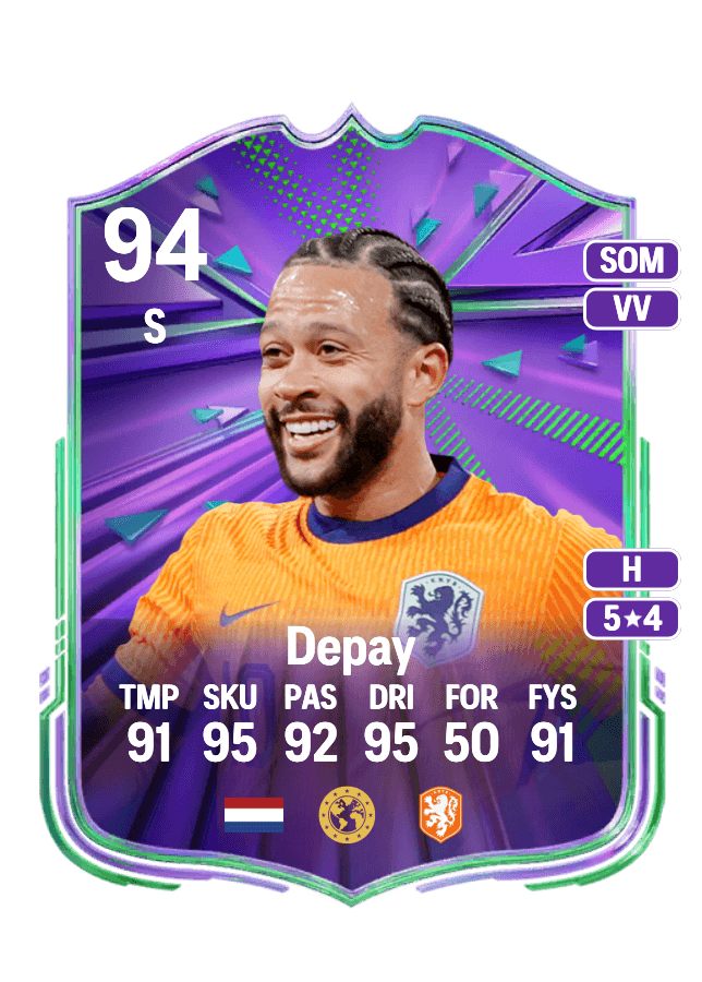 Memphis Depay card
