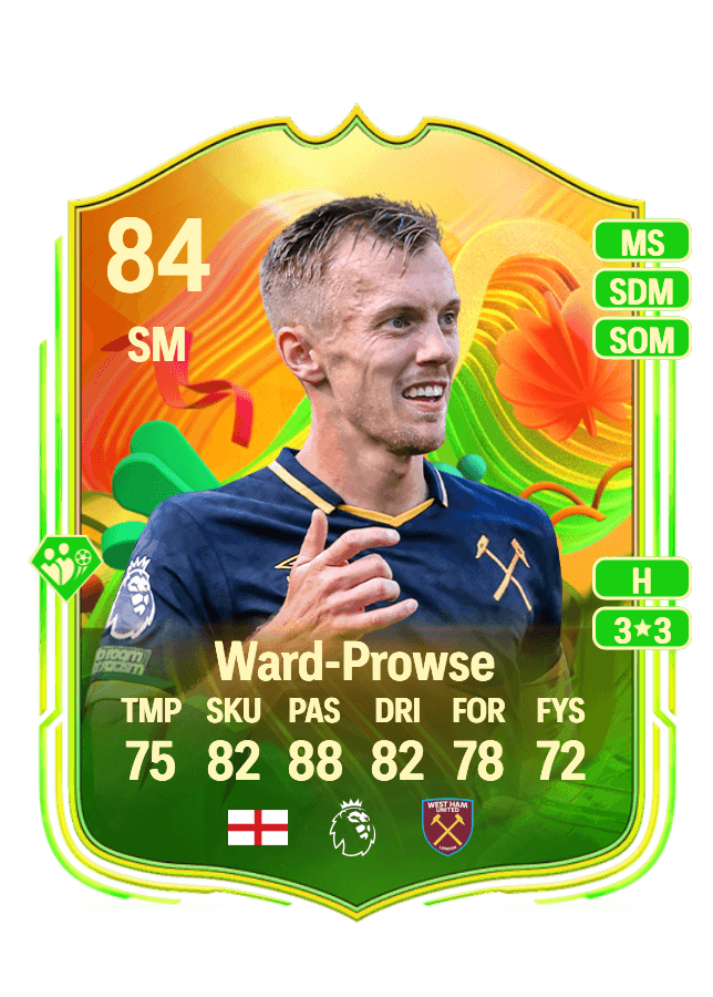 James Ward-Prowse card