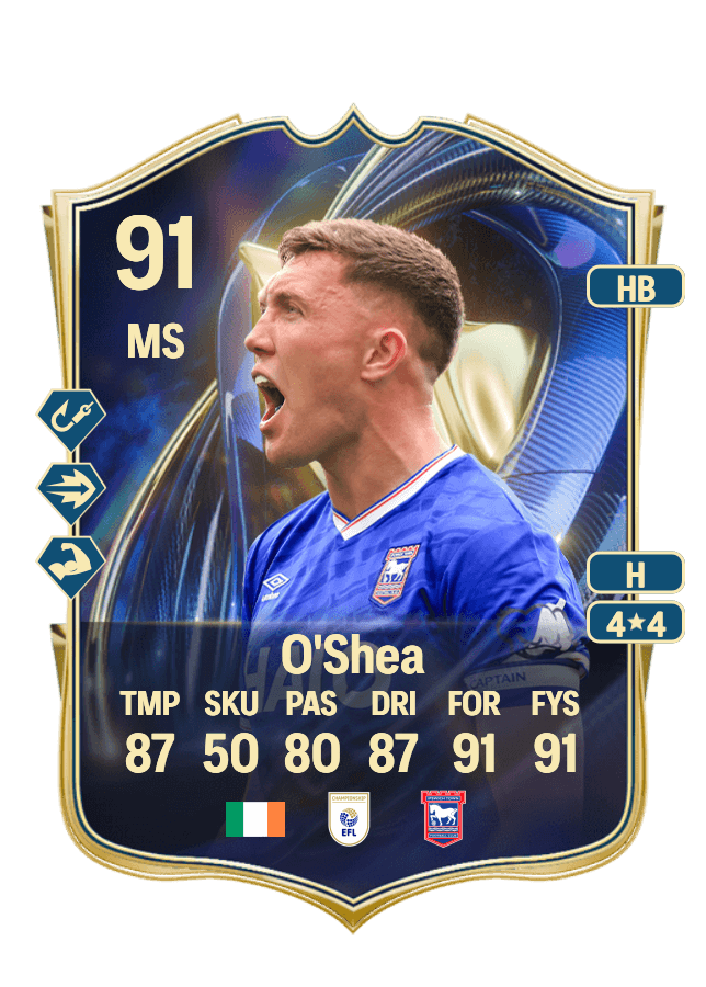 Dara O'Shea card