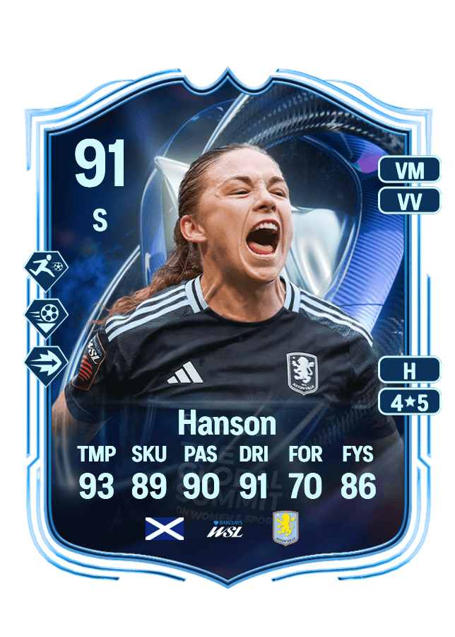 Kirsty Hanson card