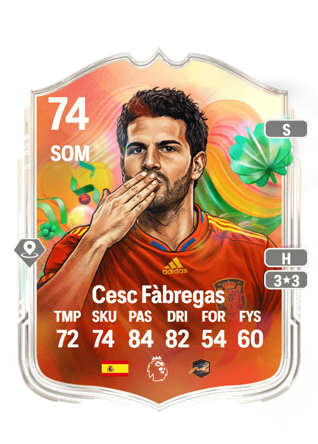 Cesc Fàbregas card