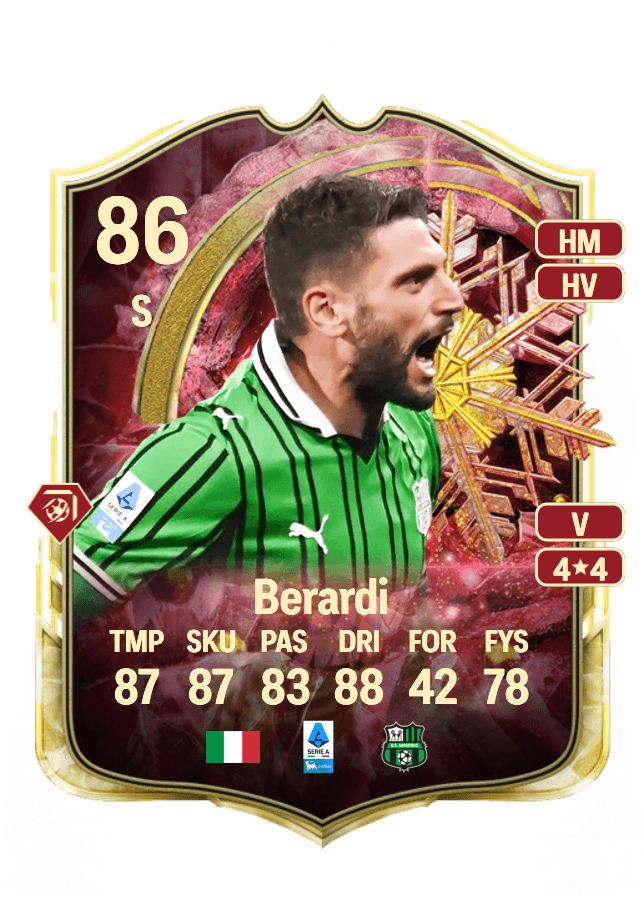 Domenico Berardi card