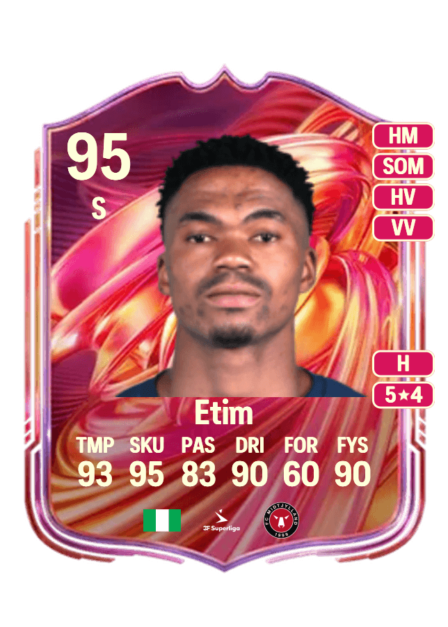 Friday Etim card