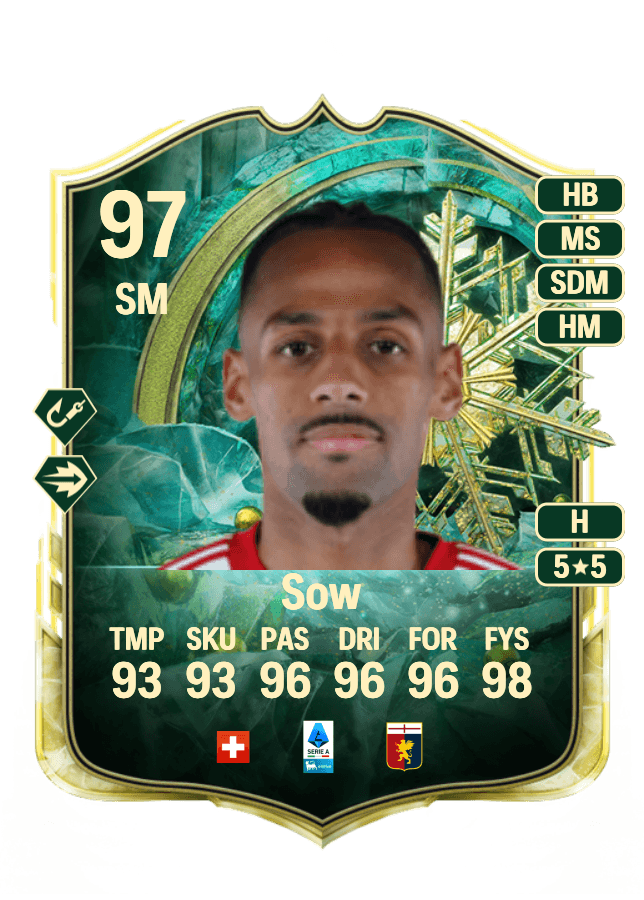 Djibril Sow card