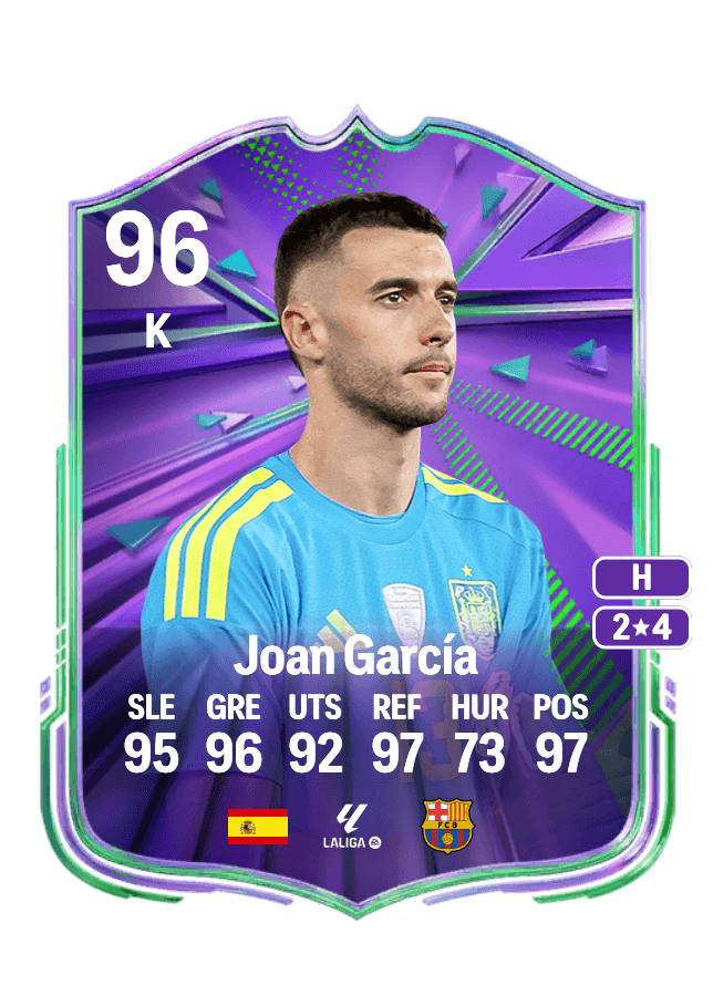 Joan García card