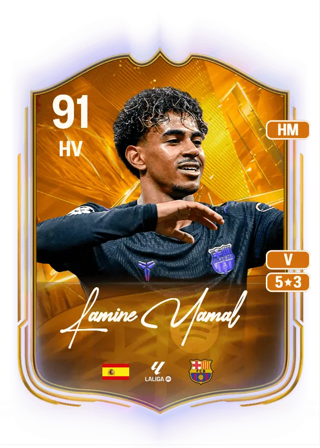 Lamine Yamal card