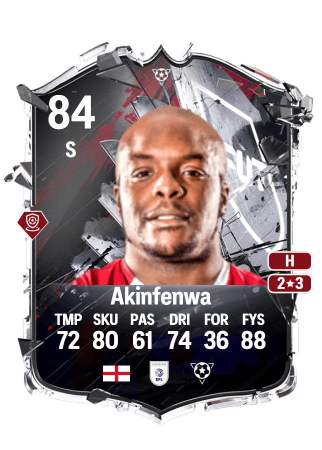 Adebayo Akinfenwa card