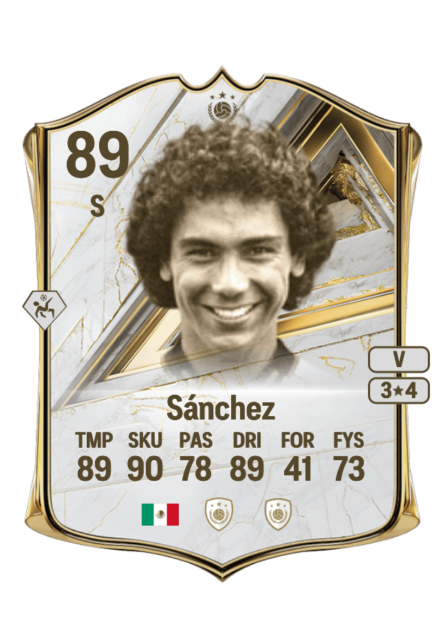 Hugo Sánchez card