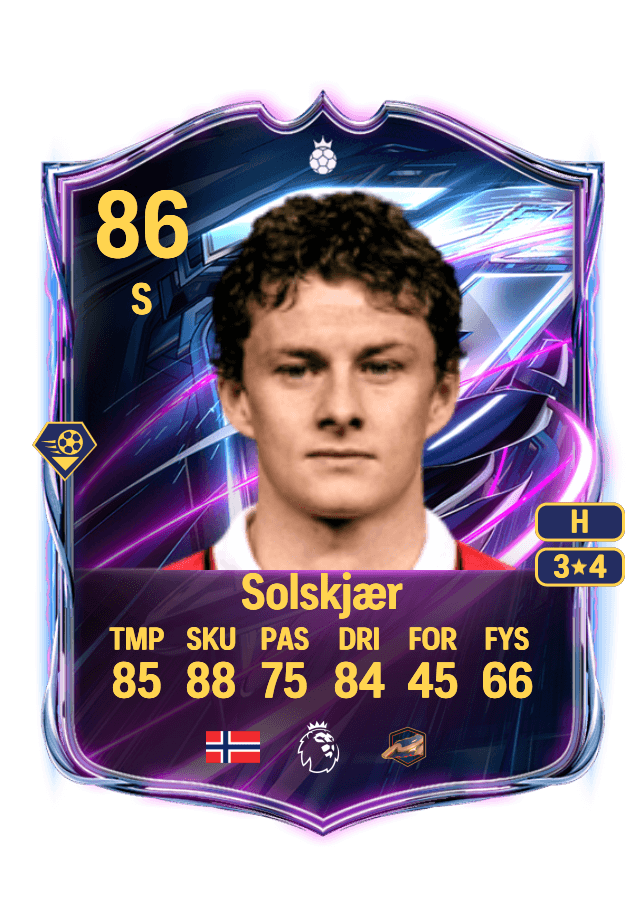 Ole Gunnar Solskjær card