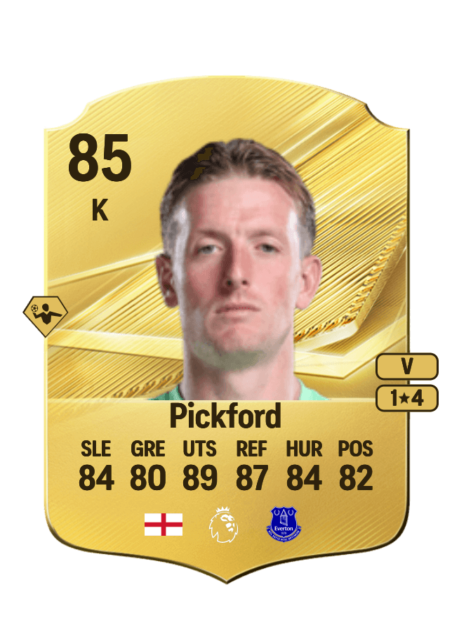 Jordan Pickford card