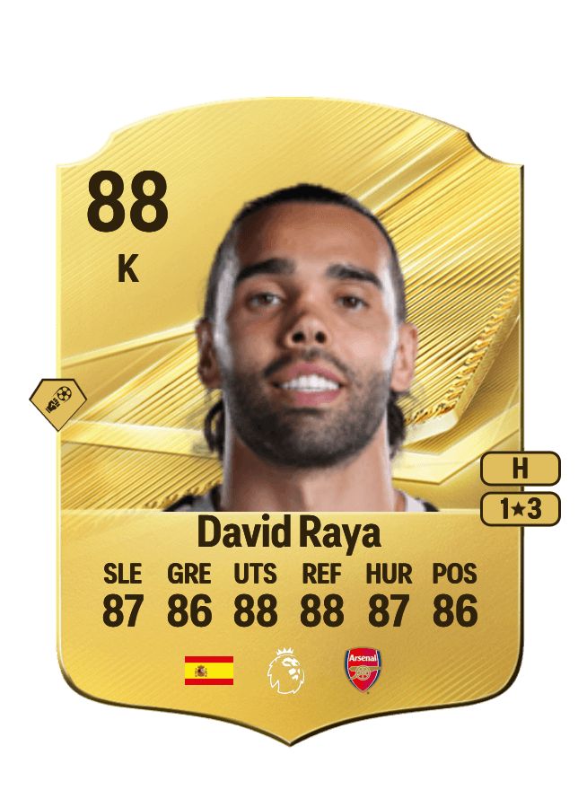 David Raya card