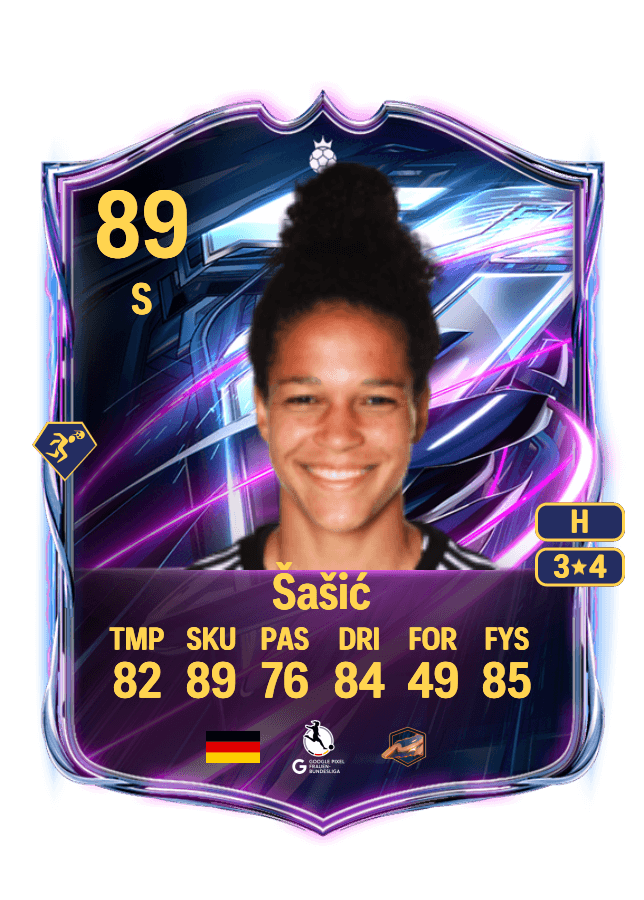 Celia Šašić card