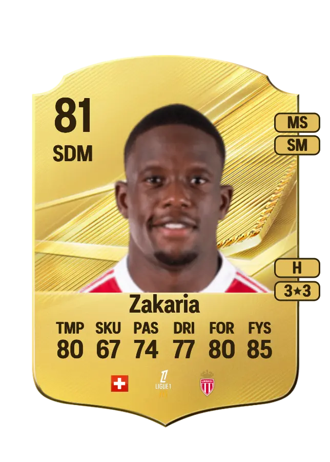 Denis Zakaria card
