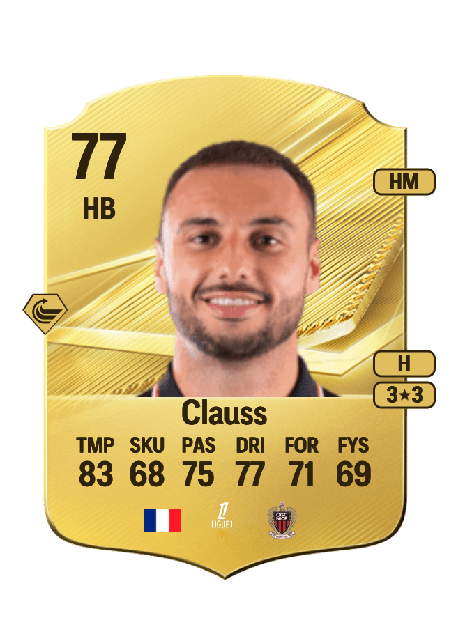 Jonathan Clauss card