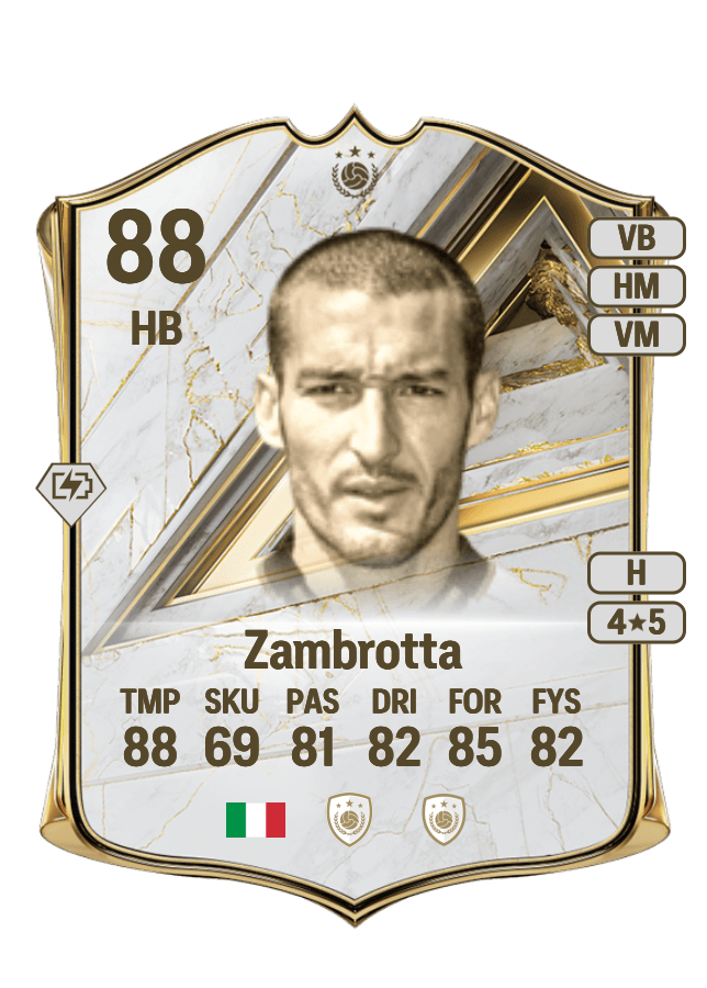 Gianluca Zambrotta card