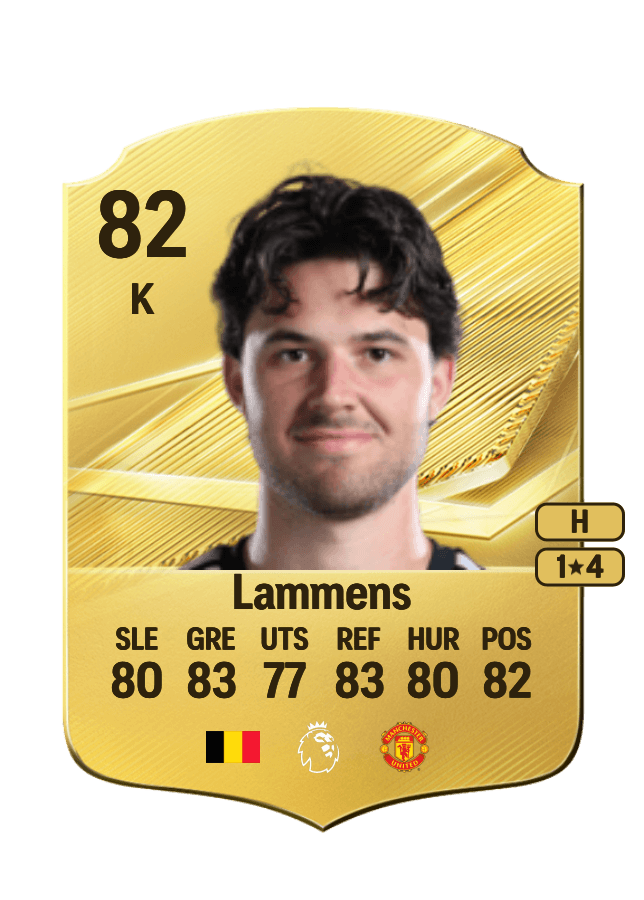 Senne Lammens card