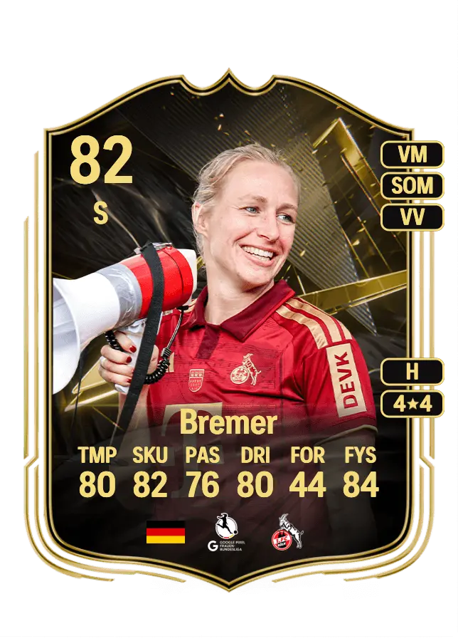 Pauline Bremer card